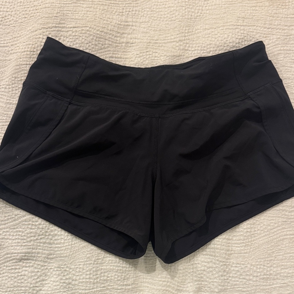 Lululemon Athletica Black Athletic Shorts